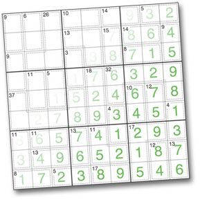Printable Sudoku Puzzle on Killer Sudoku Puzzles By Krazydad