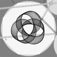 Cycloid Drawing Machine Simulator
