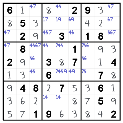 Sudoku Y Wing Sudoku xy Wing Explained