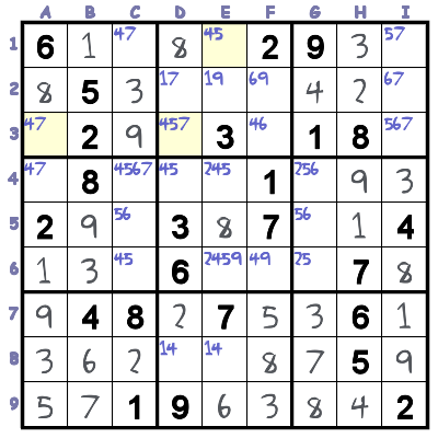 XYZ-WING - SUDOKU_Impossible. 